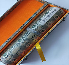 云安书画装裱案例